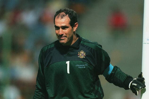Football, History, La Liga, record-holding player Andoni Zubizarreta