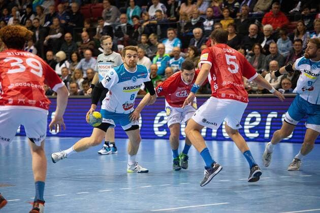 Handball, HBL, TVB 1898 Stuttgart - Bergischer HC