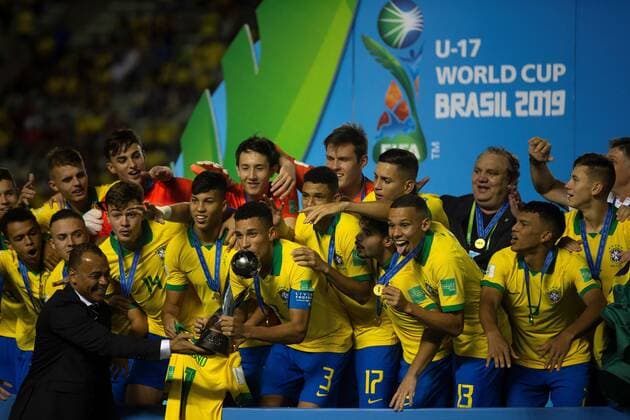 Football, U17 World Cup Final, Brazil - Mexico