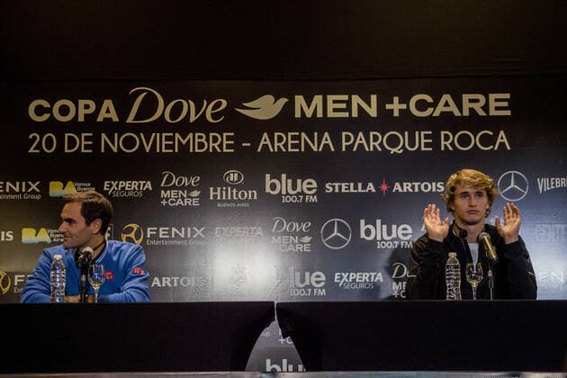 Tennis, Roger Federer and Alexander Zverev Press meeting in Buenos Aires