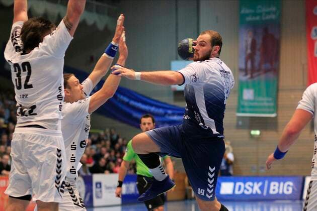 Handball, 2nd BL, VfL Lübeck-Schwartau - EHV Aue