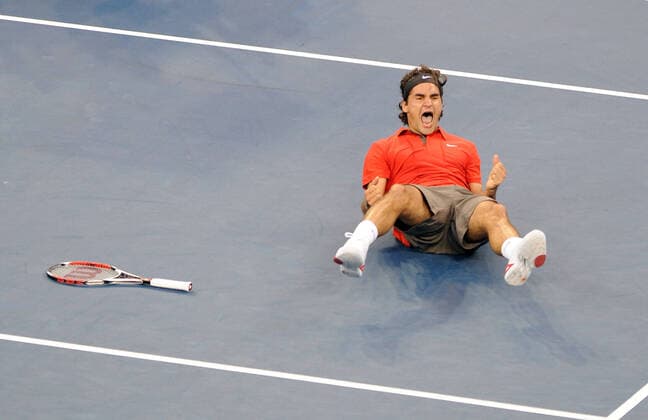 Tennis, US Open record champions Jimmy Connors, Pete Sampras and Roger Federer