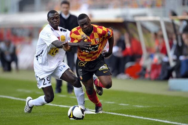 Football, France, Ligue 2, RC Lens celebrate promotion to the premier league