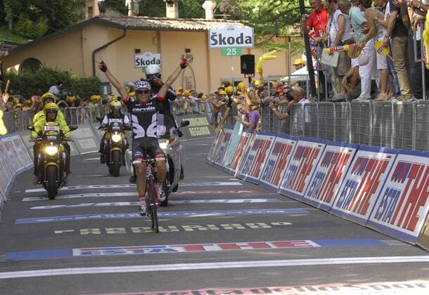 Cycling, Giro d Italia, Simon Gerrans wins the 14th stage