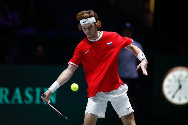 Davis Cup Finals in Madrid, Russia - Canada