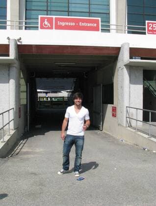 Football, Italy, Serie A, Diego in Italy for contract talks with Juventus Turin