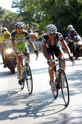 Cycling, Giro d Italia, Carlso Sastre wins the 19th stage