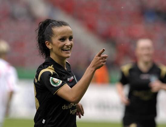 Football, Women, DFB Cup Final, FCR Duisburg 2001 - 1. FFC Turbine Potsdam 7:0