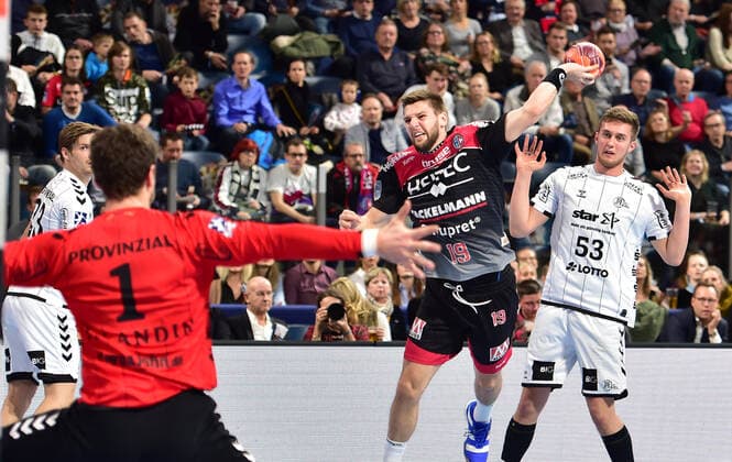 Handball, HBL, HC Erlangen - THW Kiel