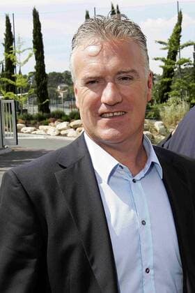 Football, France, Ligue 1, Olympique Marseille present new coach Didier Deschamps