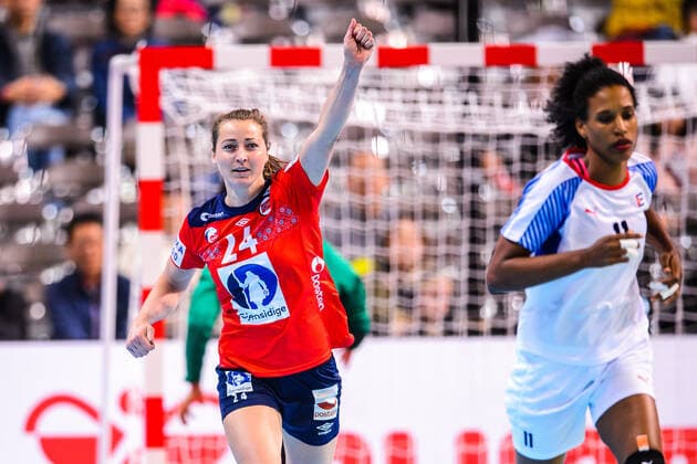 Handball, Ladies WM in Japan, Norway - Cuba
