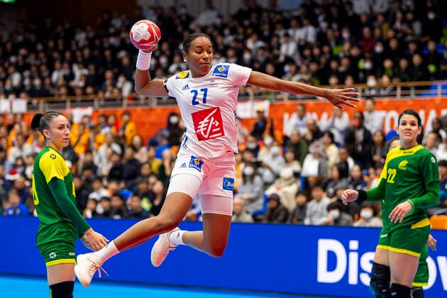 Handball, Womens World Championship in Japan, Brazil - France