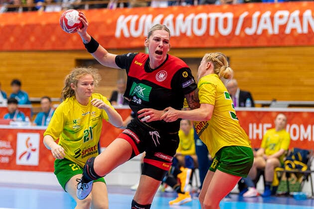 Handball, Ladies WM in Japan, Australia - Germany