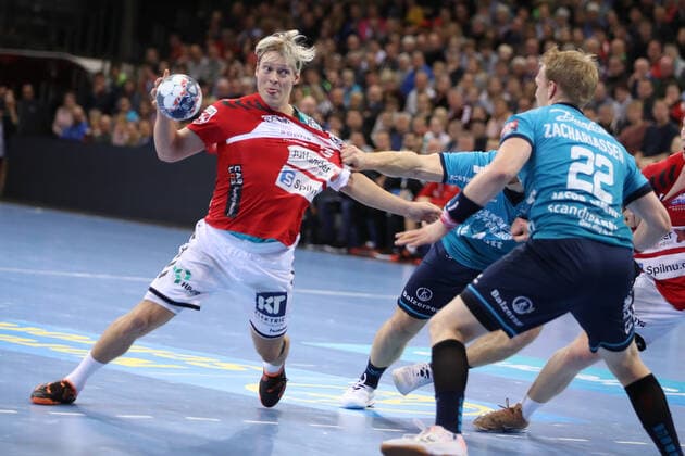 Handball, CL, SG Flensburg-Handewitt - Aalborg HB Handbold
