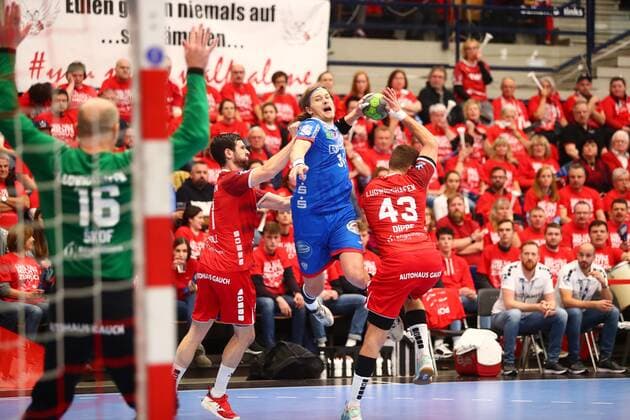 Handball, DHB Cup, The Owls Ludwigshafen - TBV Lemgo Lippe