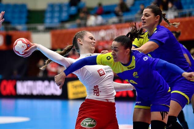 Handball, Ladies WM, Denmark - Brazil
