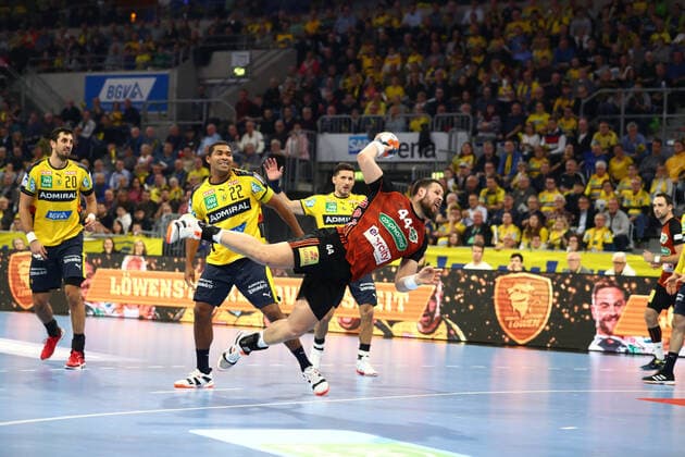 Handball, DHB Cup, Rhine-Neckar Leuven - TSV Hannover-Burgdorf