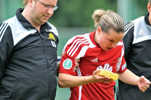 Football, Women, 1. BL, SG Essen Schönebeck - 1. FFC Frankfurt 1:3