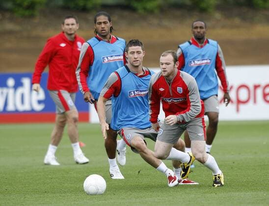 Football, Training and PK of the English National Team