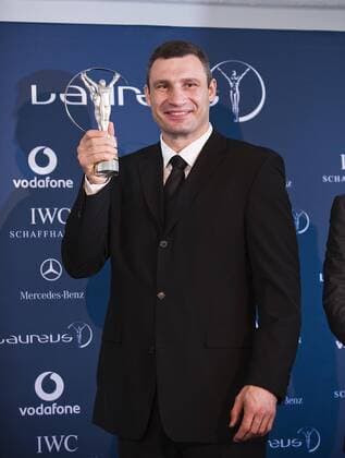 Boxing, Vitali Klitschko receives Laureus World Comeback of the Year Award