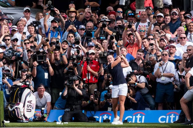 Tennis player Ashleigh Barty wins golf tournament - archive pictures