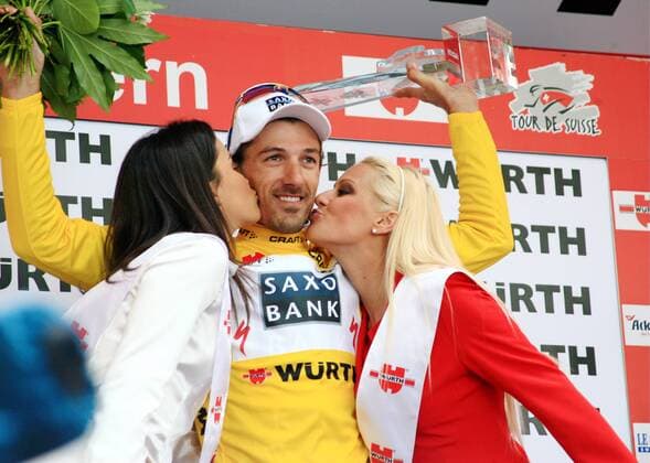 Cycling, Fabian Cancellara wins the Tour de Suisse