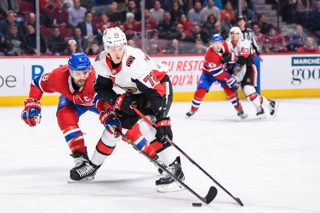 NHL, Montreal Canada - Ottawa Senators