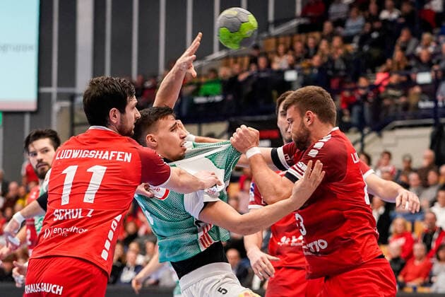 Handball, HBL, The Owls Ludwigshafen - TSV Hannover-Burgdorf
