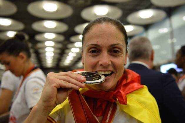 Handball, Women, World Cup, National Team Spain - Arrival of the players in Madrid