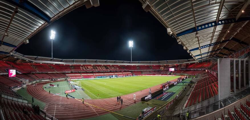 Football, stadium history 1. FC Nürnberg