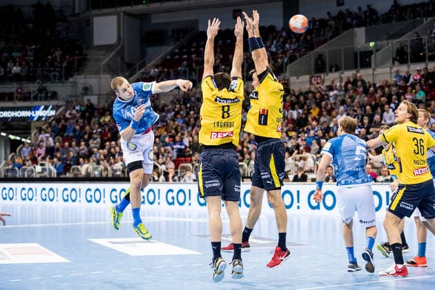 Handball, HBL, Bergischer HC - Rhein-Neckar-Leuven