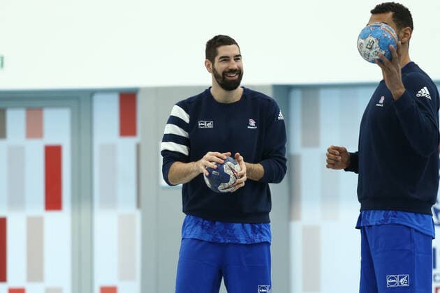 Handball WM, France Training