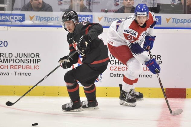 Ice Hockey, U20 World Championship, Canada - Czech Republic