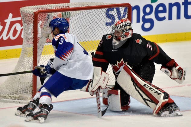 Ice hockey, U20 World Championship, Canada - Slovakia