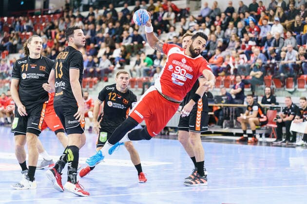 Handball, international match, Tunisia - Netherlands