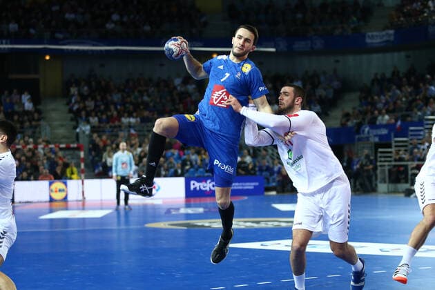 Handball, international match, France - Serbia