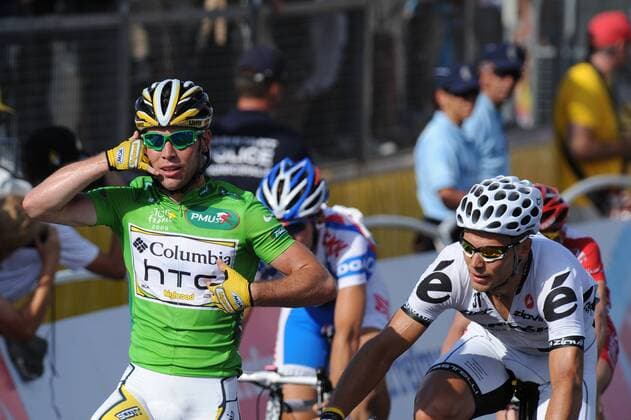 Cycling, Tour de France, Mark Cavendish wins 3rd stage
