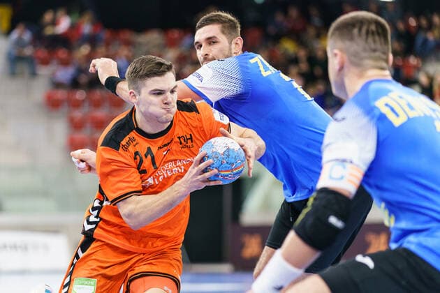 Handball, international match, Netherlands - Ukraine
