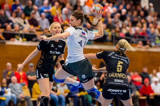 Handball, EHF Cup, SG BBM Bietigheim - HC Lada