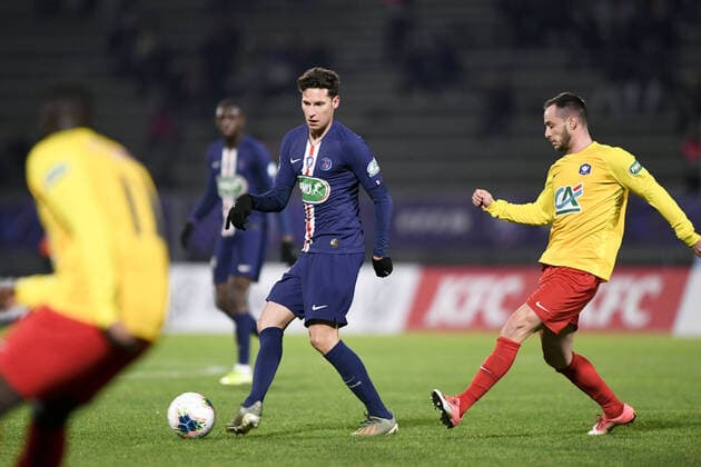 Football, Coupe de France, ESA Linas Montlhery - Paris St. Germain