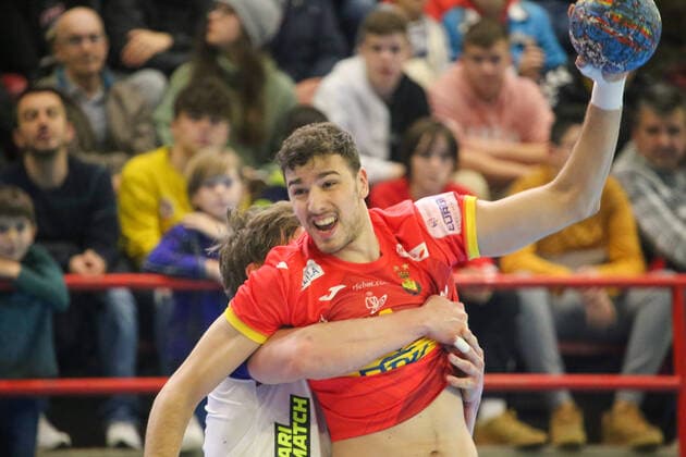 Handball, international match, Spain - Russia
