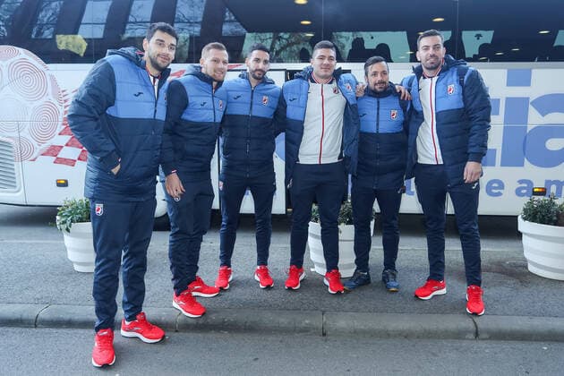 Handball EM, Croatia National Team Departure to Graz