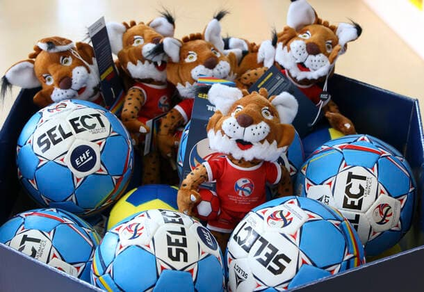 Handball, start of the European Championship