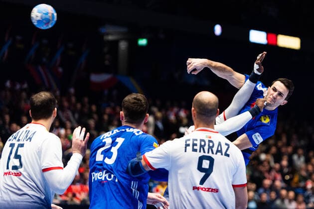Handball EM, France - Portugal