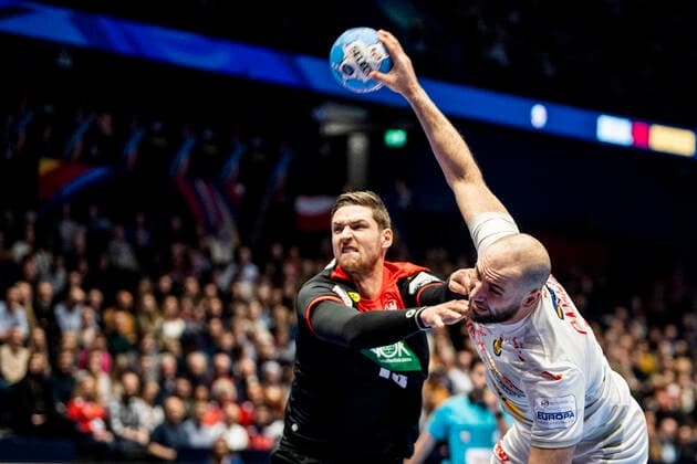Handball EM, Spain - Germany