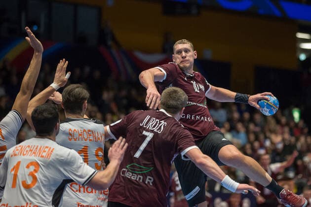 Handball EM, Latvia - Netherlands