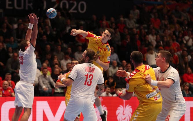 Handball EM, Czech Republic - Northern Macedonia