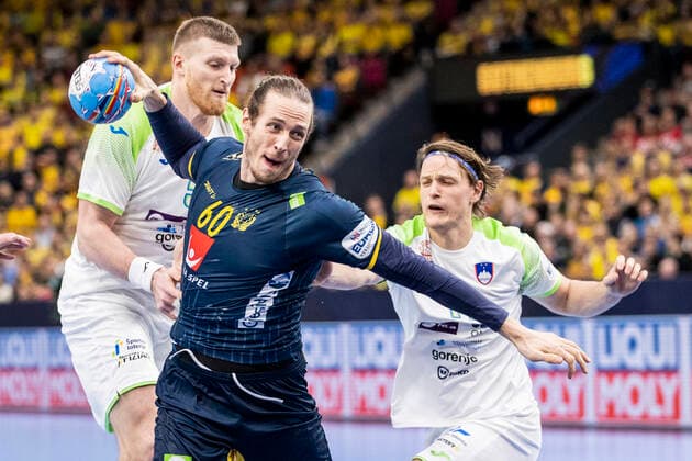 Handball EM, Sweden - Slovenia