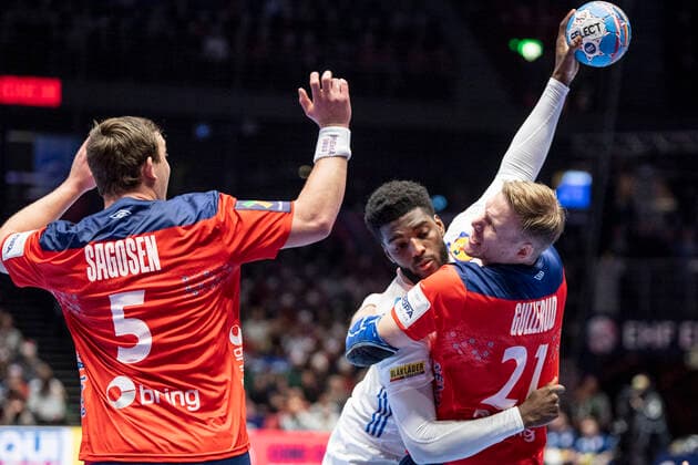 Handball EM, France - Norway