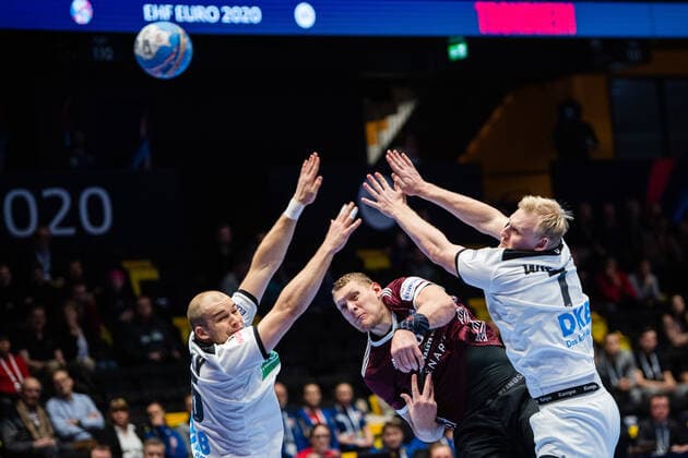 Handball EM, Latvia - Germany